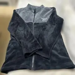 Reebok フリースジャケット 160サイズ ブラック/グレー