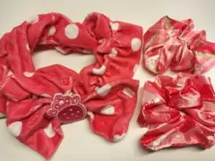 ⑮莉犬　ヘアバンダナ　ヘアーバンド　シュシュ２個　すとぷり