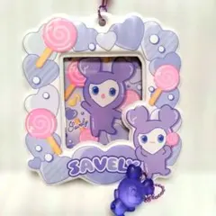 TWICE LOVELYS ２種 カードホルダー グミチャーム サブリー サナ