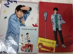 西畑大吾 第1弾・なにわのにわクリアファイル コードクリップ シール セット