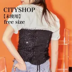 【完売品】CITYSHOP シティーショップ　THE MOOD ビスチェのサムネイル