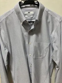 UNIQLO スリムフィット ストライプシャツ M