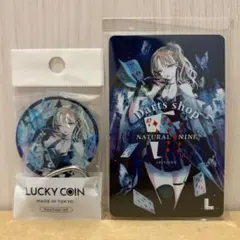 ナチュラルナイン新宿限定　ダーツライブカード&ラッキーコインのサムネイル