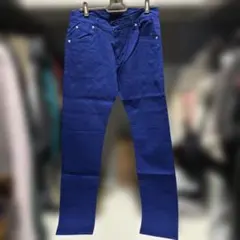 ブルー　スキニーデニム　未使用品のサムネイル