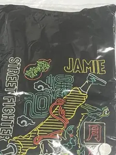 ジェイミーSTREET FIGHTER 6 Neon Design 刺繍Tシャツ