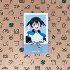 高咲侑 チェキ風カード 報知 タブロイド新聞描き下ろしイラスト