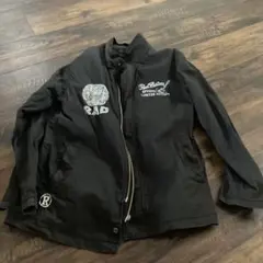 RADCUSTOMキッズ150センチブラック刺繍ジャケット