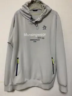 【美品】Munsingwear フード付きセーター 3L グレー/ホワイト 2026年最新】マンシングウェア セーター メンズの人気アイテム - メルカリ