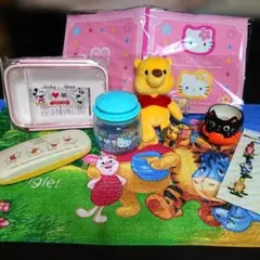 キャラクターグッズ まとめ売り ハローキティ くまのプーさん