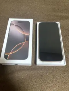 即購入ok 美品 iPhone 16 Pro デザートチタニウム 256GB