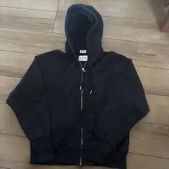 monkey time 黒 M フルジップパーカー