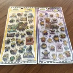 ミニオンズ プチドロップステッカー 2点セット カミオジャパン