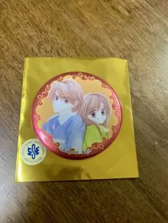 グッドモーニングコール　りぼん70周年カフェ キラキラ缶バッジ　前半B