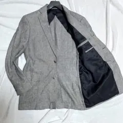 green label relaxing テーラードジャケット リネン混 46