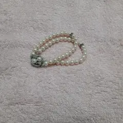 パールブレスレット 薄ピンク