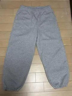 UNIQLO C スウェットワイドパンツ グレー　Lサイズ
