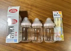 ピジョン 母乳相談室 哺乳瓶160ml 3本＋乳首ブラシ1個