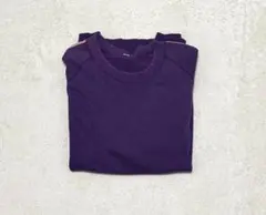 UNIQLO オールド 紫ラインスウェット XL ライン入り