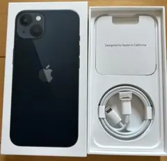 Apple iPhone 13 黒　Lightningケーブル　純正品