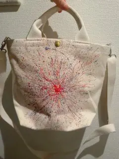 HaL 倉敷産帆布×姫路レザー スクエアリュック 日本製（キナリ 
