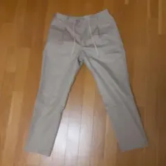 NANO UNIVERSE ベージュ チノパン(テーパード)