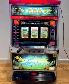 パチスロ実機】山佐☆ハイパーラッシュ【コイン不要機付】4号機・希少