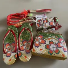 七五三 草履とバッグの5点セット