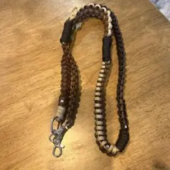 パラコード編み込みショルダーストラップ