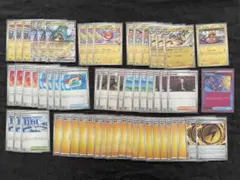 【ポケカ　構築済みデッキ】ナンジャモのバラバリーex ジムバトル優勝デッキ60枚