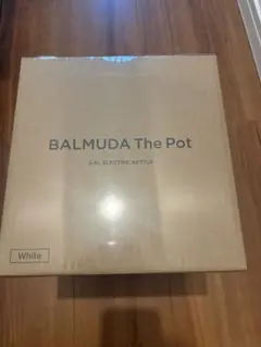 【新品未使用】BALMUDA The Pot 0.6L 電気ケトル ホワイトのサムネイル