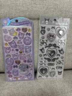 【正規品】サンリオ　クロミ　うるちゅるシール　ビジューシール