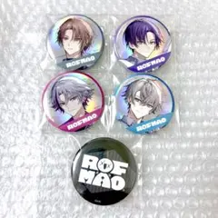 にじさんじ ROF-MAO 缶バッジ ロゴ 2nd 加賀美 剣持 不破 甲斐田