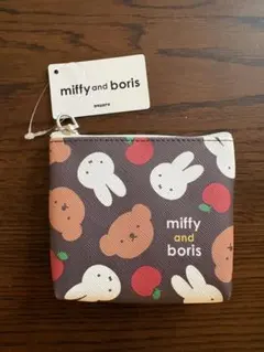 miffy and boris ミニポーチ キーリング付き
