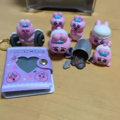 おぱんちゅうさぎ フィギュア　ミニアルバムキーホルダー