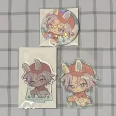 あんスタ　維吹　アニカフェ　アクスタ　缶バッジ　ステッカー