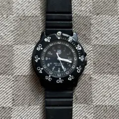 Luminox ブラック アナログクォーツ腕時計　女性用のサムネイル