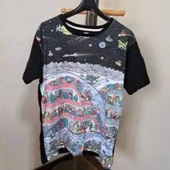 ウォーリーを探せ　Tシャツ　デザインTシャツストアグラニフ　M