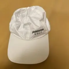 BRIDGESTONE GOLF レインキャップ ホワイト