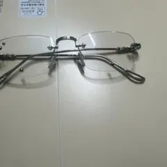 GRANCY似 リムレスメガネ