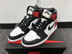 NIKE AIR JORDAN 1 OG SATIN つま黒 black toe