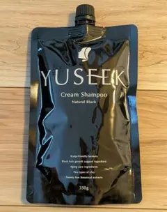 YUSEEK クリームシャンプー ナチュラルブラック 350g - メルカリ