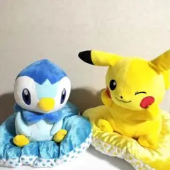 一番くじ ポケモン ぬいぐるみ ピカチュウ ポッチャマ ラストワン賞 B賞