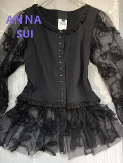 ANNA SUI カーディガン ブラック XSのサムネイル
