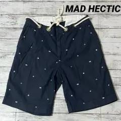 MAD HECTIC(マッドヘクティク) ハーフパンツ　総柄　L 日本製のサムネイル