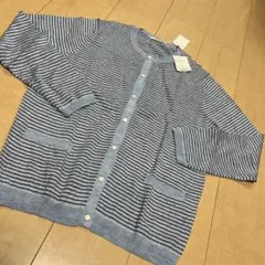 お値下げ❗新品未使用]マドモアゼルノンノン サマーカーディガン 麻100