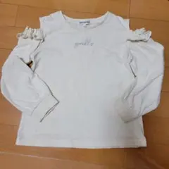 SHOO-LA-RUE 長袖カットソー 120　アイボリー