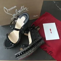 Christian Louboutin ルブタン ウェッジソール サンダル 36のサムネイル