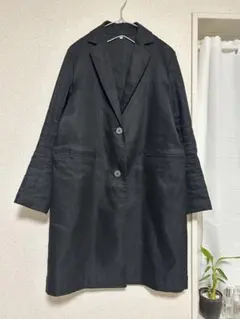 無印良品　ハーフリネンジャケット　S