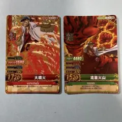 ワンピーベリーマッチＷ　赤犬　GR & SR セット