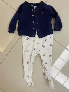 ラルフローレン ロンパース 3点セット